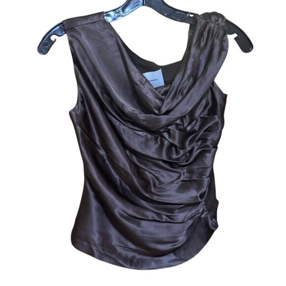 New Reformation Hera Silk Top - Picture 2 of 5